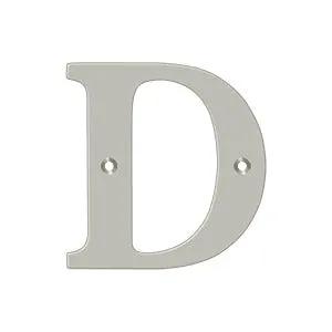 Deltana 4" Residential Letter D by Deltana