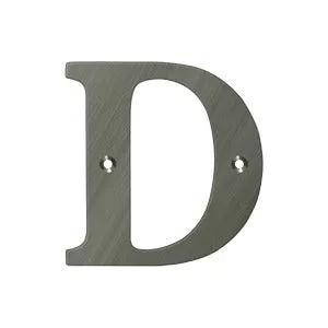 Deltana 4" Residential Letter D by Deltana