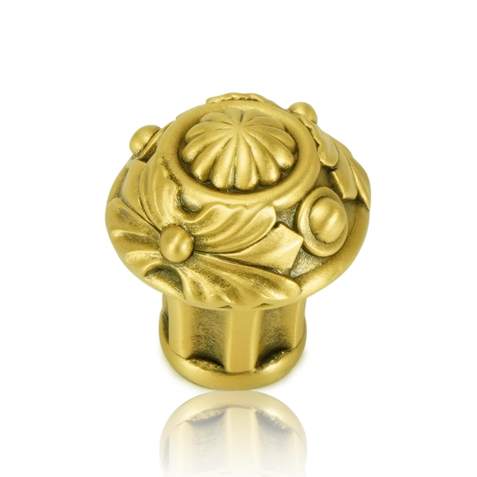 museum gold knob