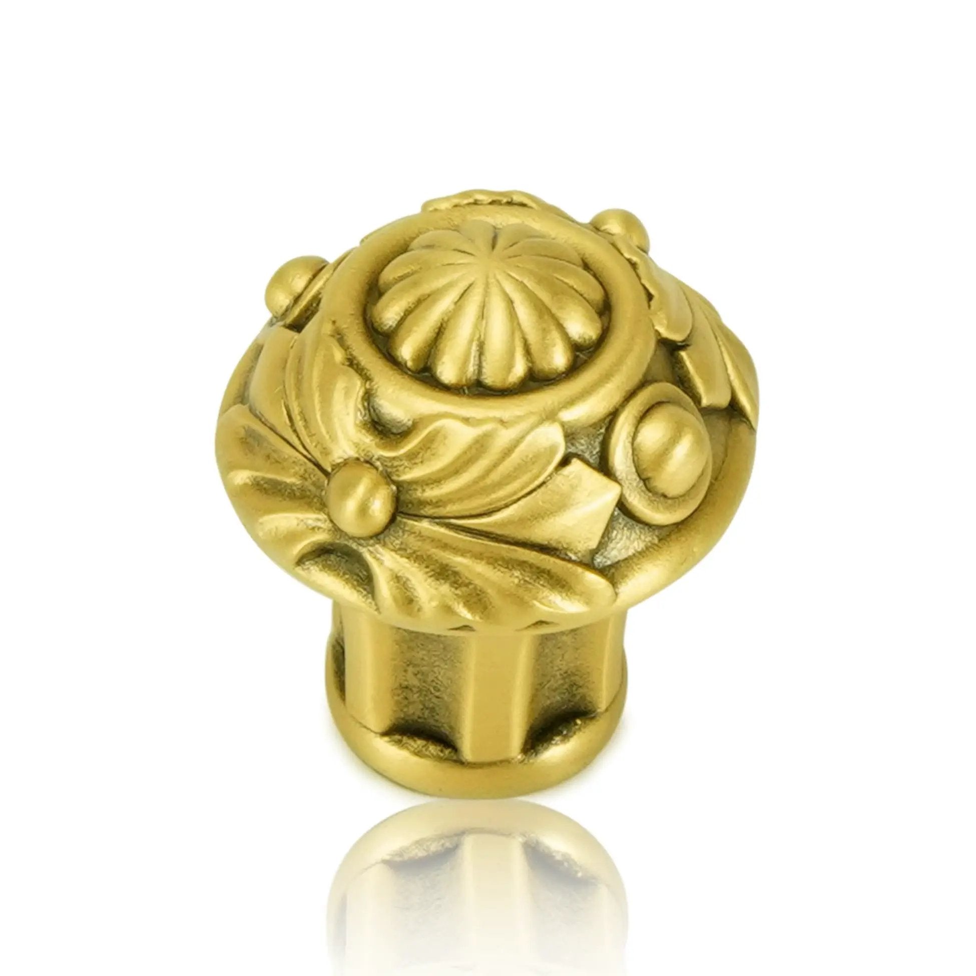 museum gold knob
