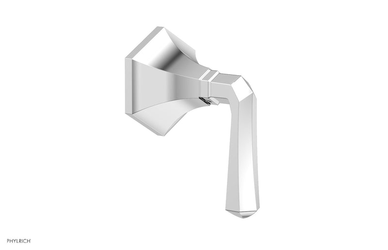 polished chrome volume control