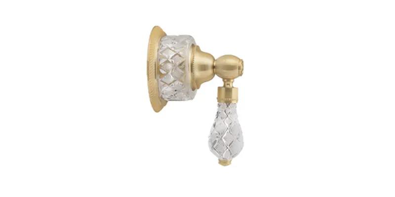 Phylrich REGENT CUT CRYSTAL Volume Control/Diverter Trim by Phylrich