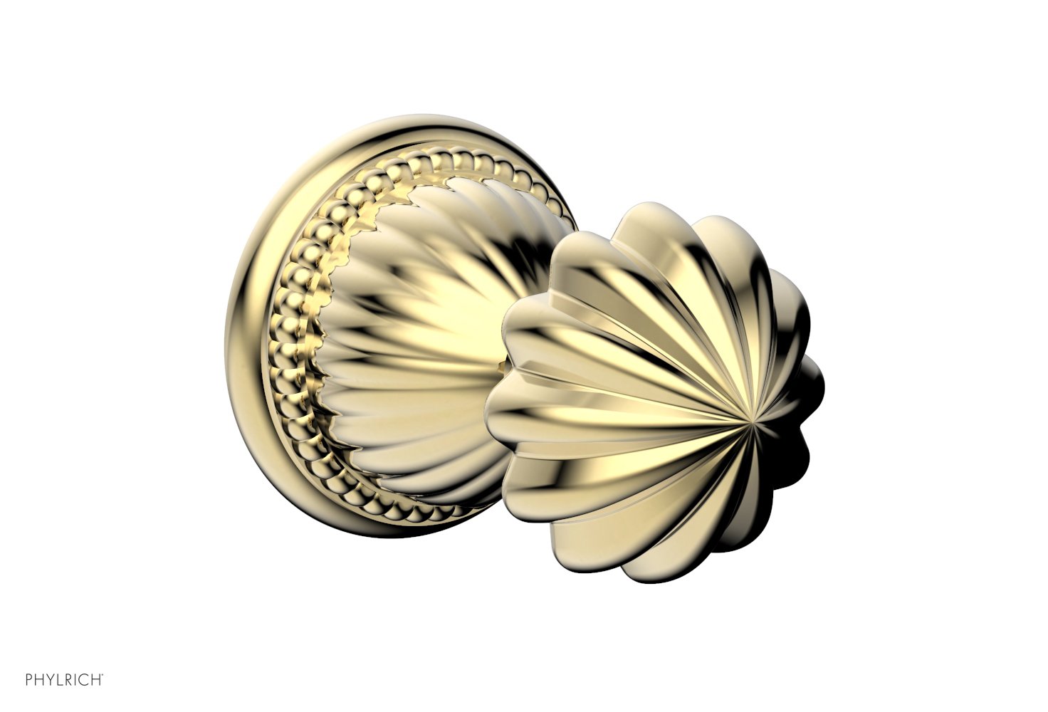 Phylrich GEORGIAN & BARCELONA Volume Control/Diverter Trim - Round Handle