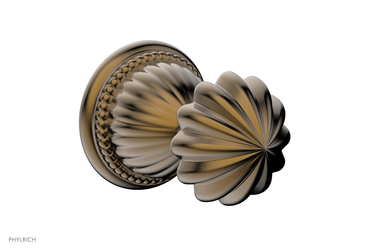 Phylrich GEORGIAN & BARCELONA Volume Control/Diverter Trim - Round Handle