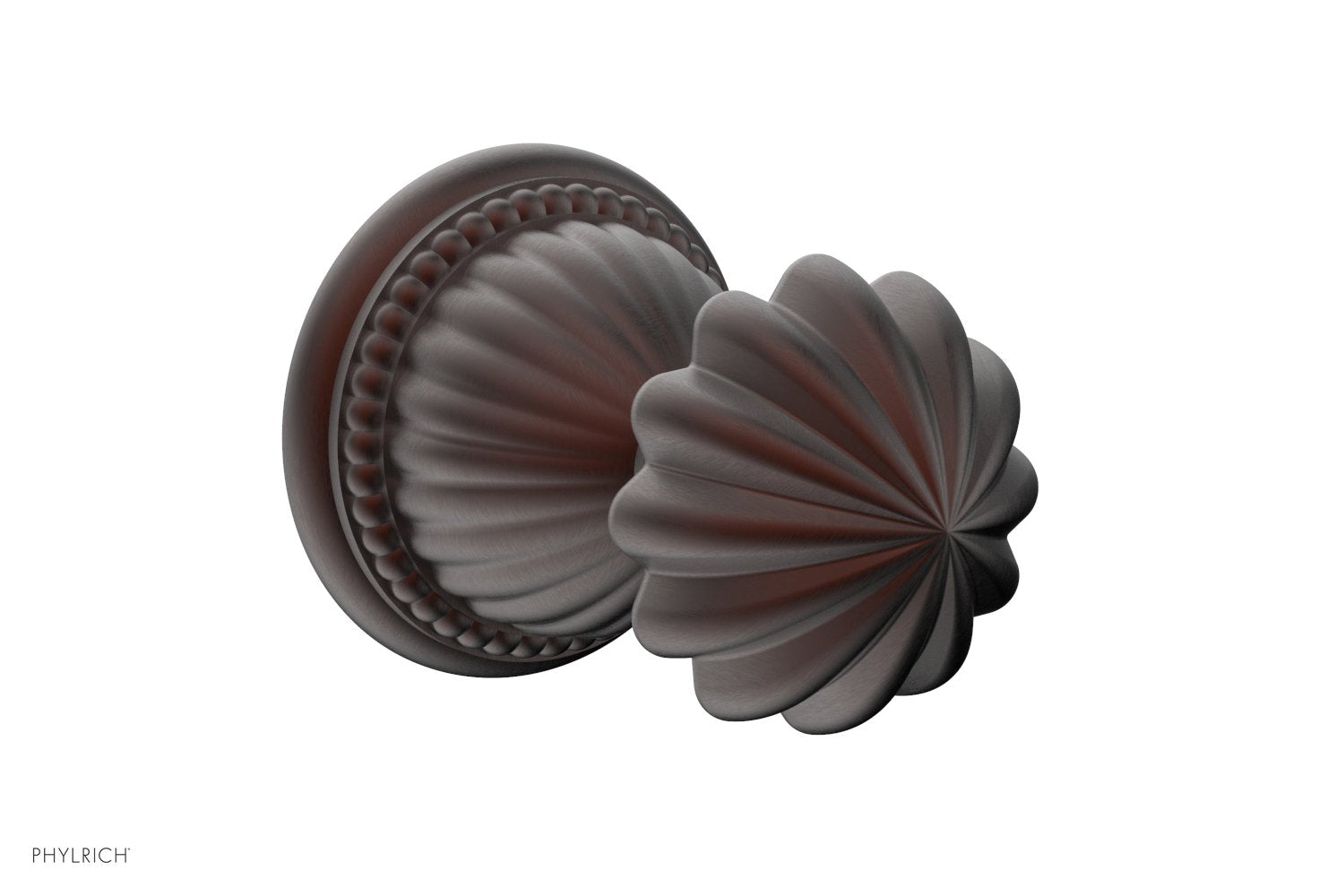 Phylrich GEORGIAN & BARCELONA Volume Control/Diverter Trim - Round Handle