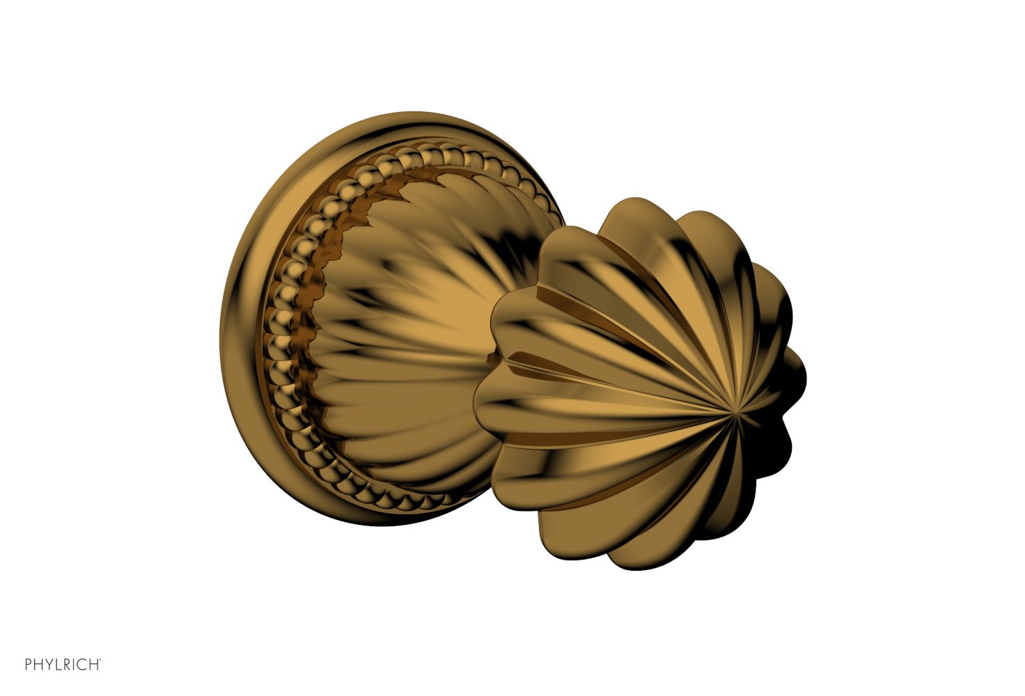 Phylrich GEORGIAN & BARCELONA Volume Control/Diverter Trim - Round Handle