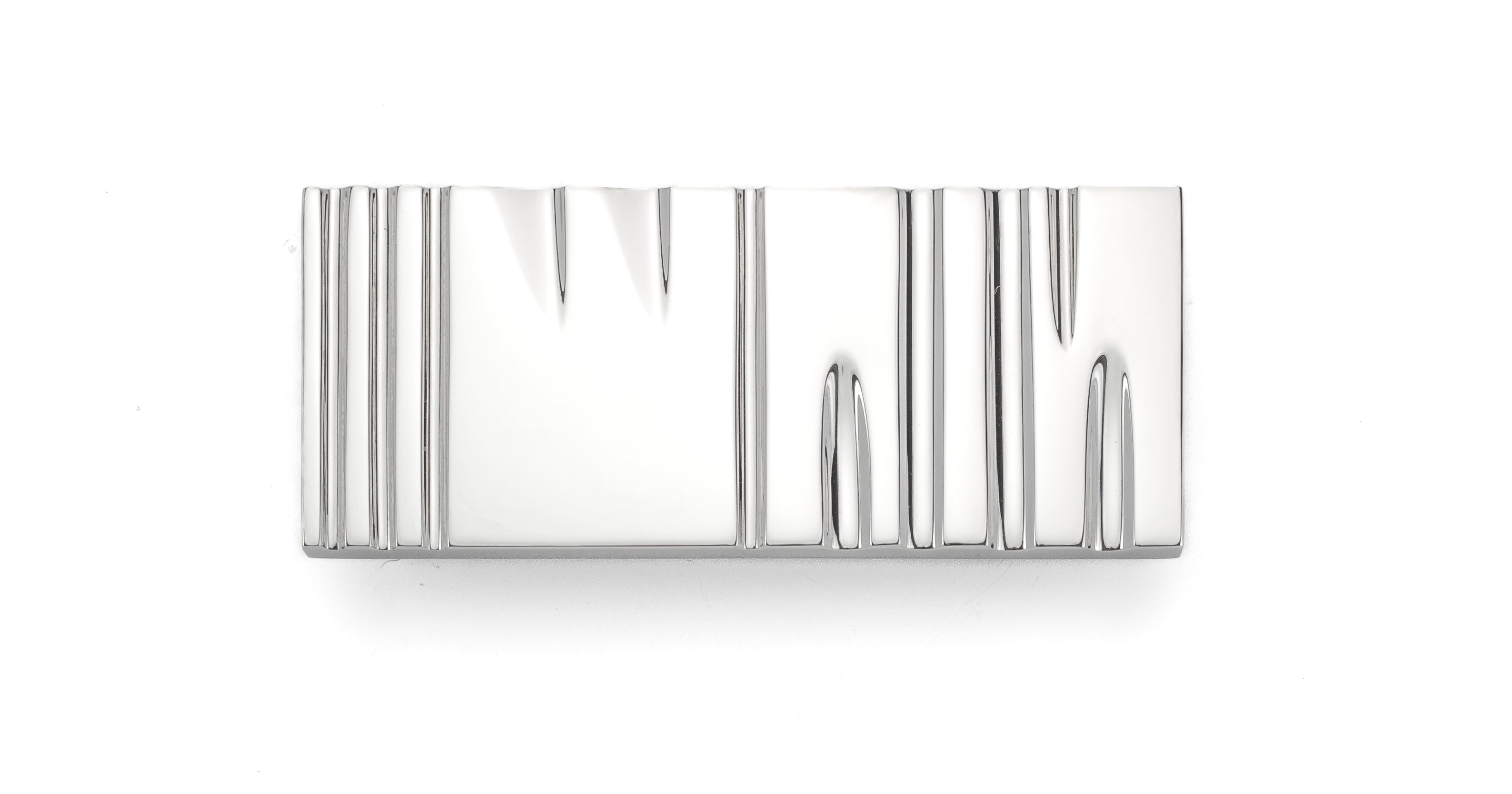 polished nickel pull