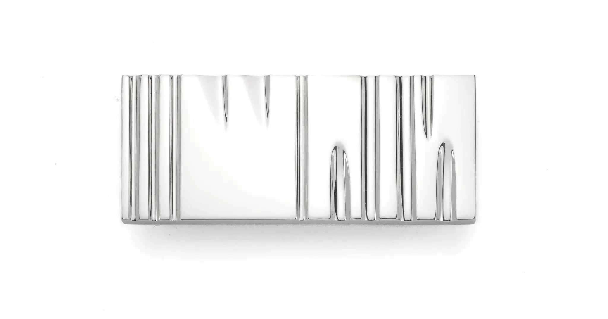 polished nickel pull