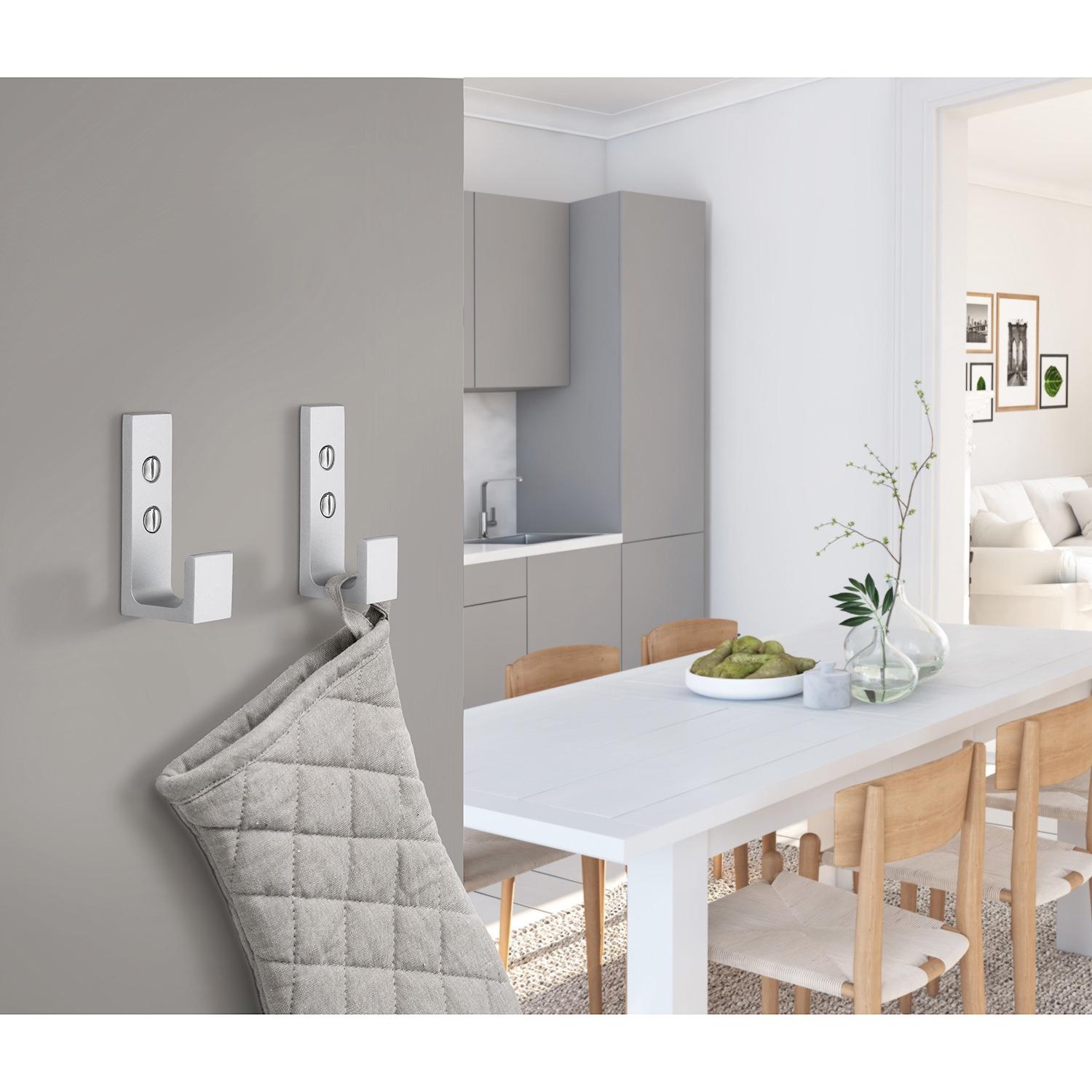 aluminium single hook