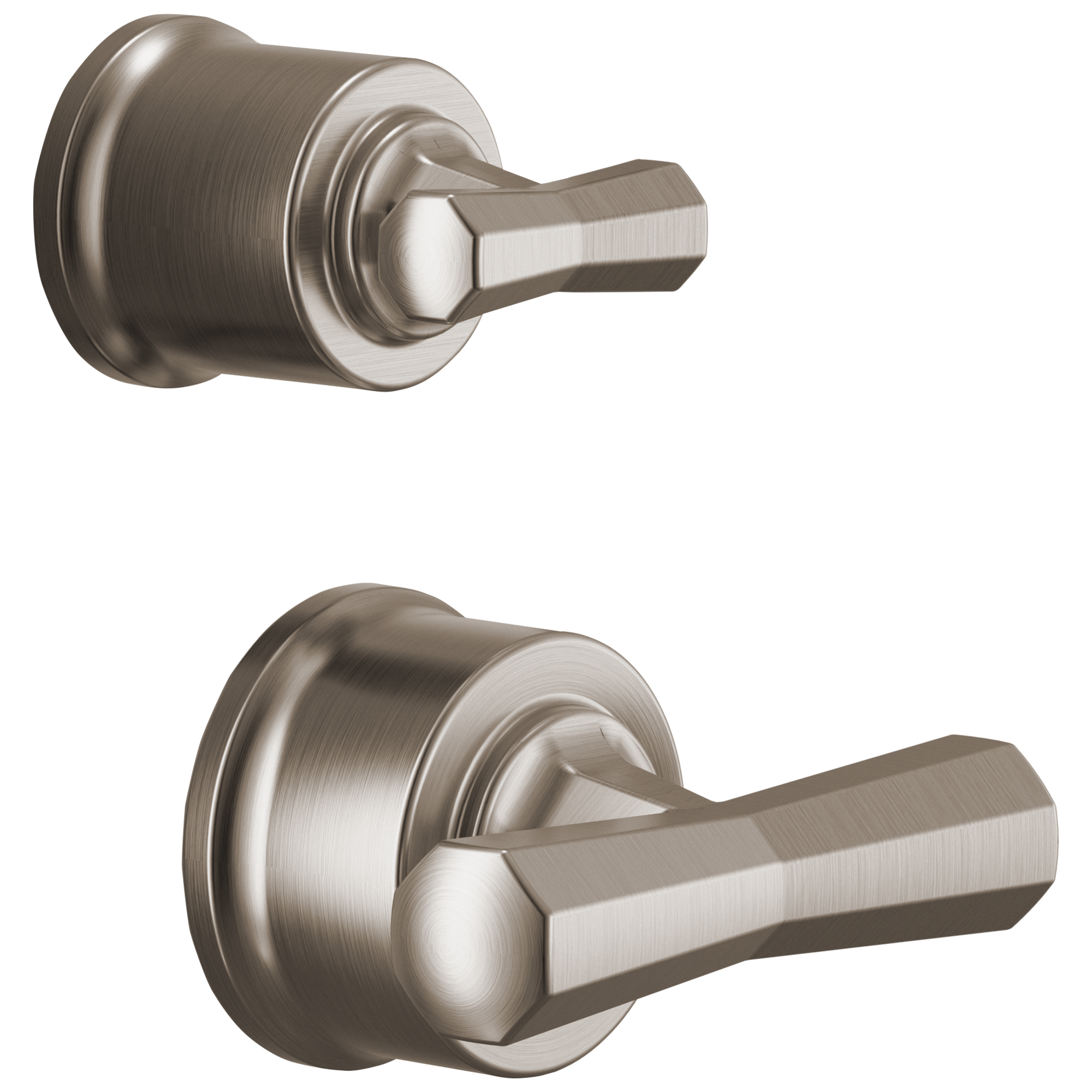 Brizo Beauclere Pressure Balance Valve with Integrated Diverter Trim Cross Handle Kit by Brizo