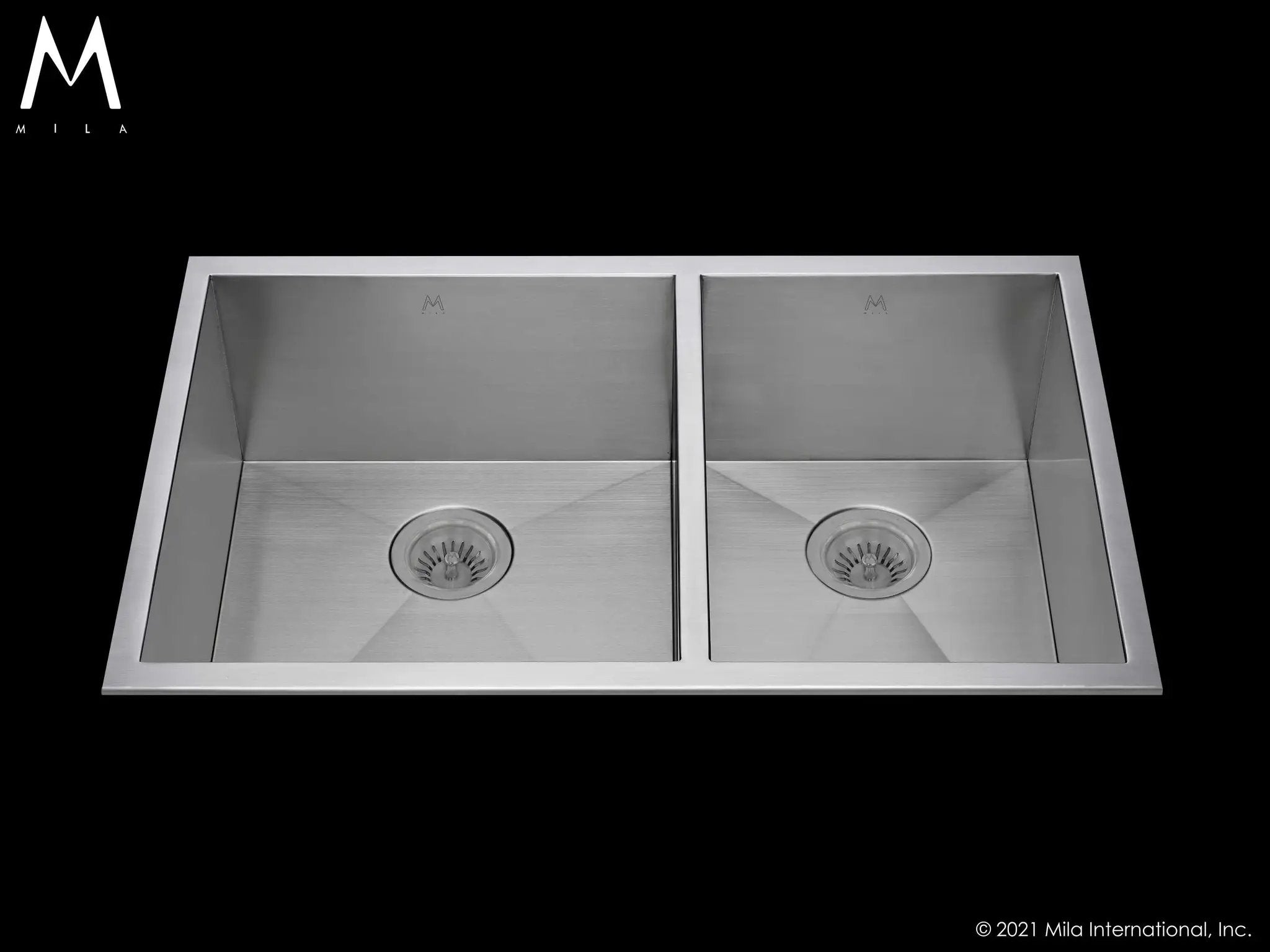 satin brushed ss kitchen sink