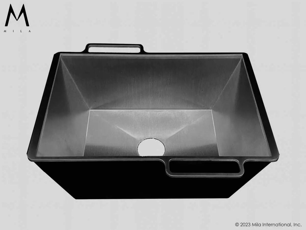 MILA WORKSTATION Side Kitchen Sink by Mila International