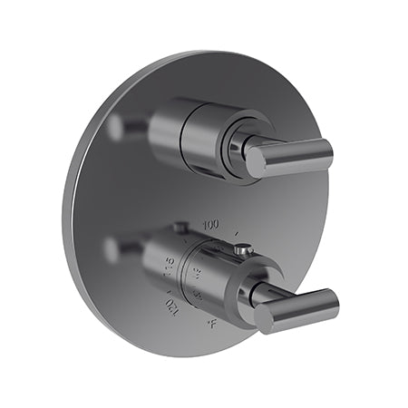 Newport Brass Pavani 1/2" Round Thermostatic Trim Plate with Handle