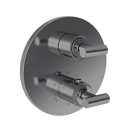 Newport Brass Pavani 1/2" Round Thermostatic Trim Plate with Handle by Newport Brass
