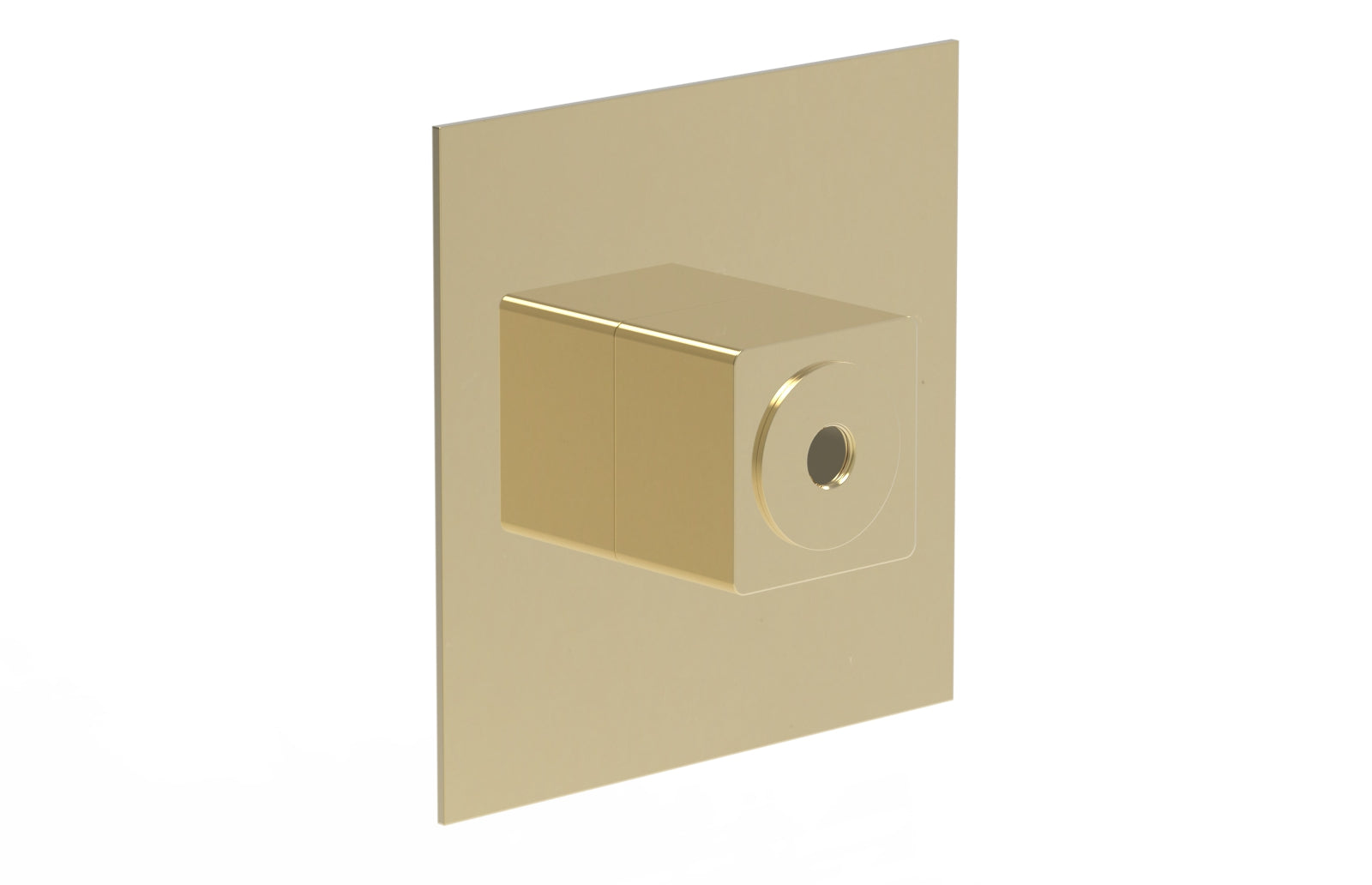 Phylrich MIX Extention Trim PB/TH Plate & Hub Assembly