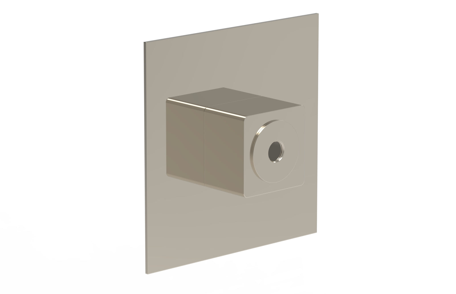 Phylrich MIX Extention Trim PB/TH Plate & Hub Assembly