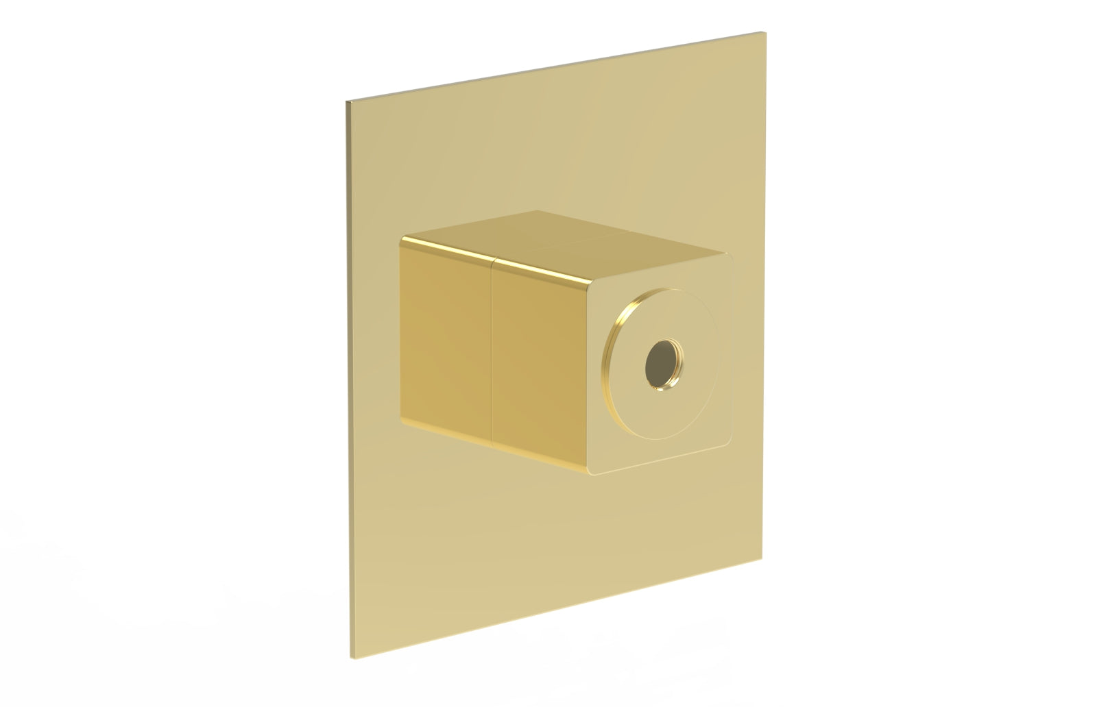 Phylrich MIX Extention Trim PB/TH Plate & Hub Assembly