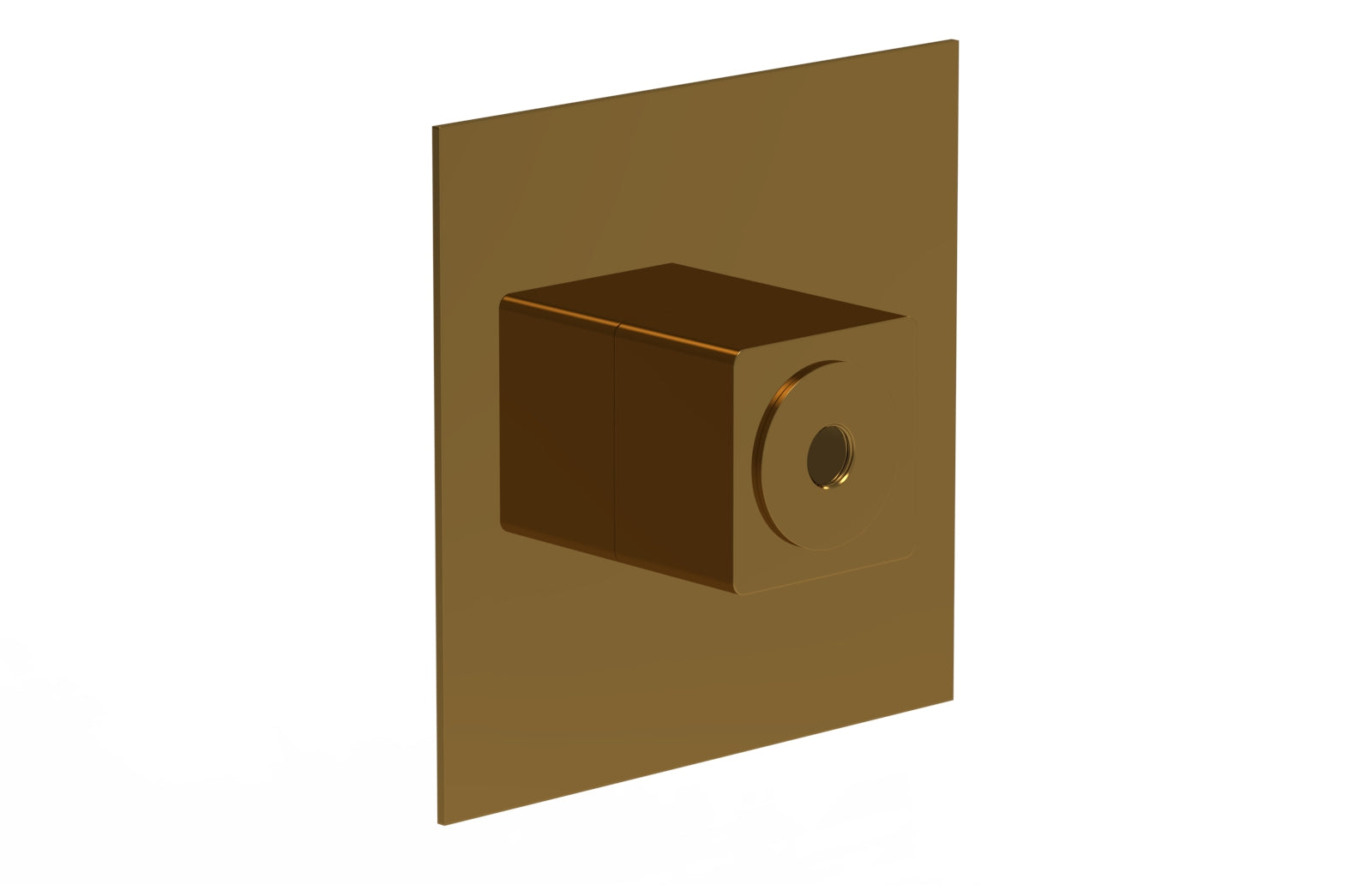 Phylrich MIX Extention Trim PB/TH Plate & Hub Assembly