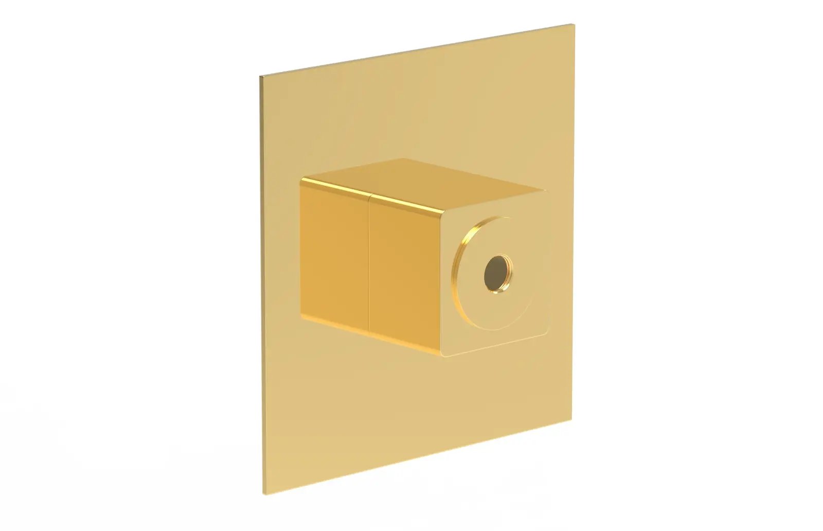 Phylrich MIX Extention Trim PB/TH Plate & Hub Assembly by Phylrich
