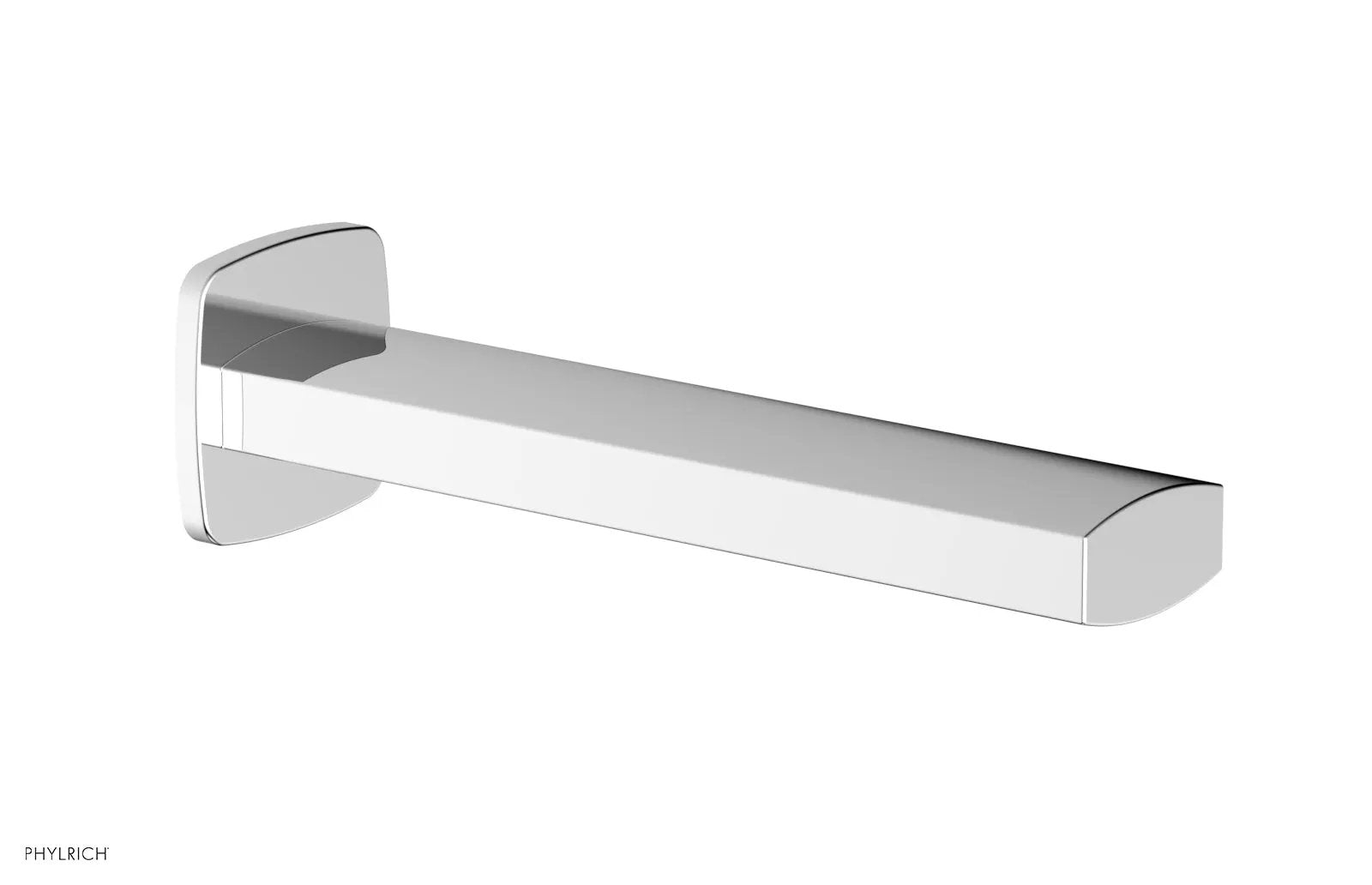 polished chrome spout