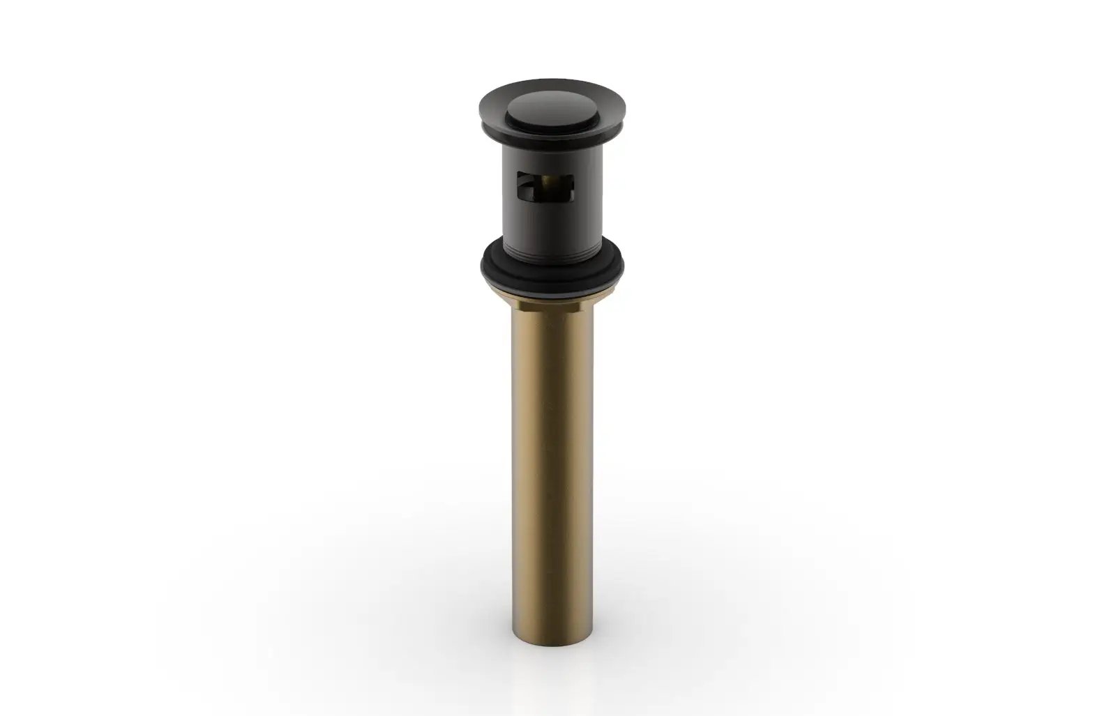 Phylrich Push To Close Drain with Overflow - Oil Rubbed Bronze by Phylrich