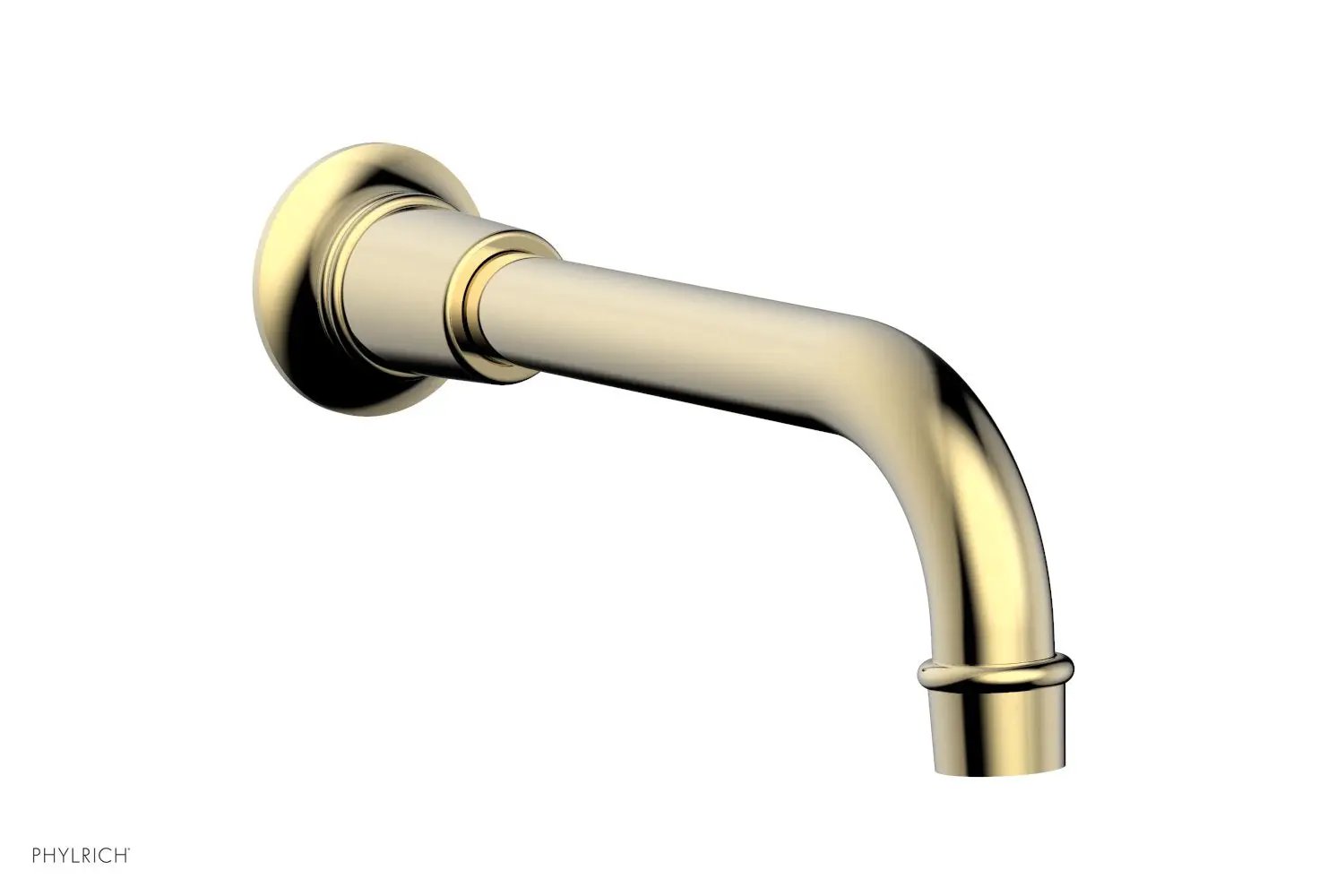 Phylrich HEX MODERN Wall Tub Spout by Phylrich
