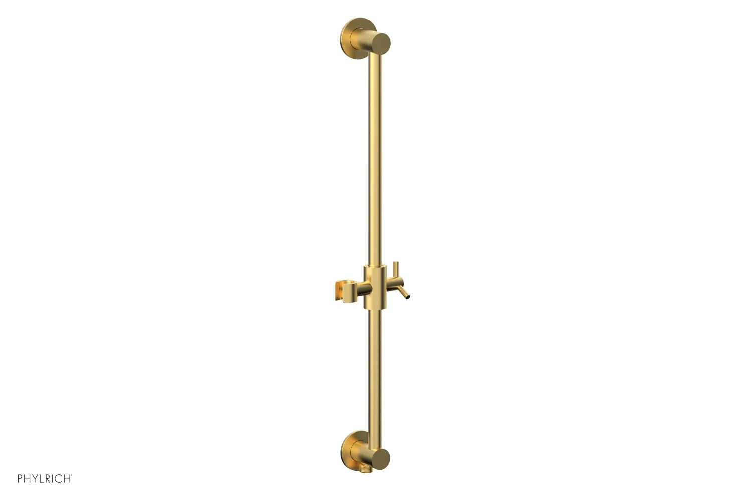 Phylrich TRANSITION 24" Integrated Slide Bar with built in Hose Outlet by Phylrich