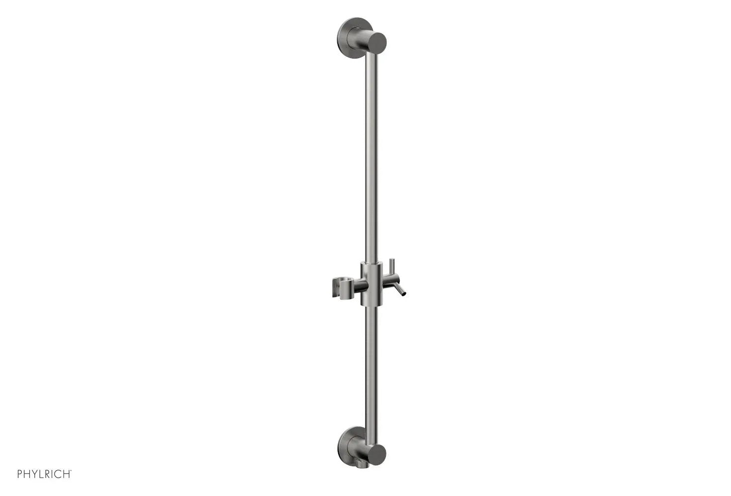Phylrich TRANSITION 24" Integrated Slide Bar with built in Hose Outlet by Phylrich