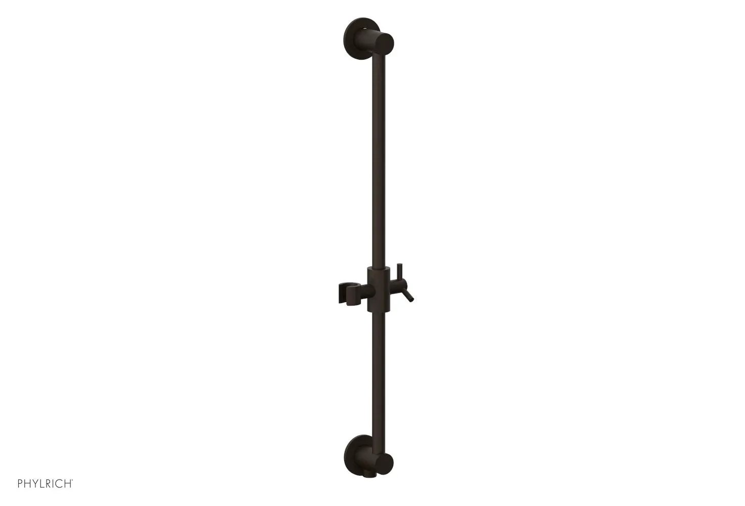 Phylrich TRANSITION 24" Integrated Slide Bar with built in Hose Outlet by Phylrich