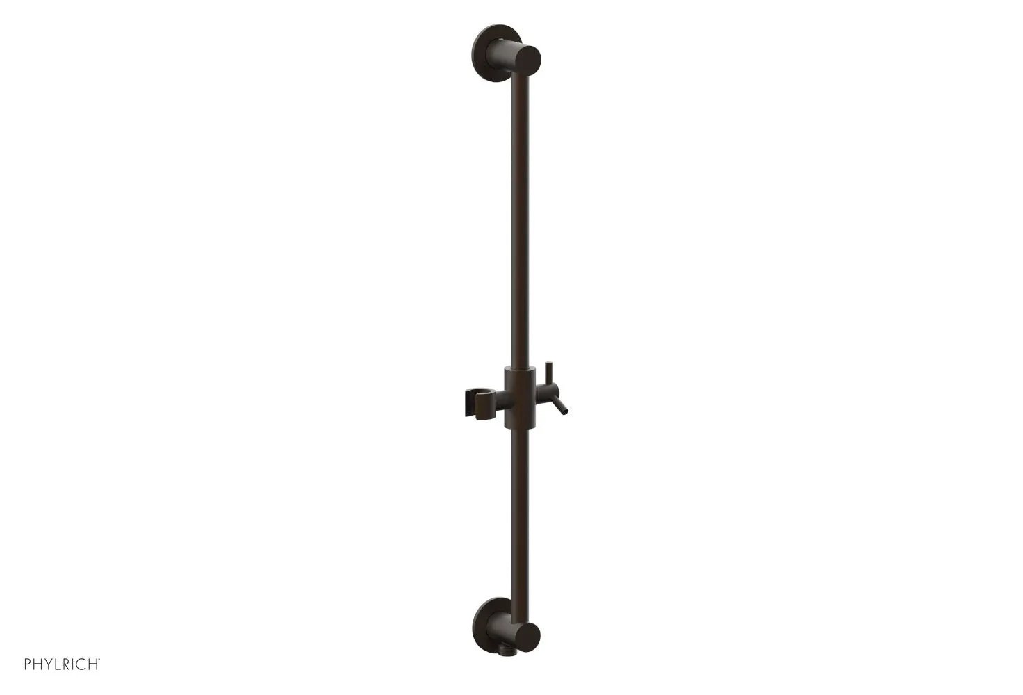 Phylrich TRANSITION 24" Integrated Slide Bar with built in Hose Outlet by Phylrich