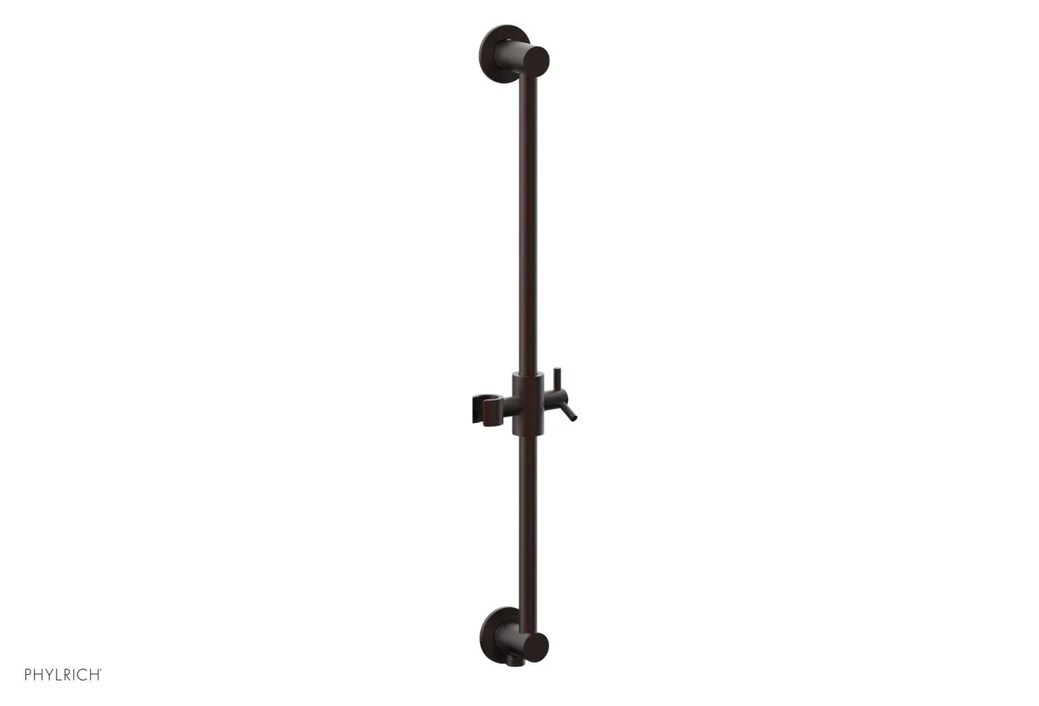 Phylrich TRANSITION 24" Integrated Slide Bar with built in Hose Outlet by Phylrich