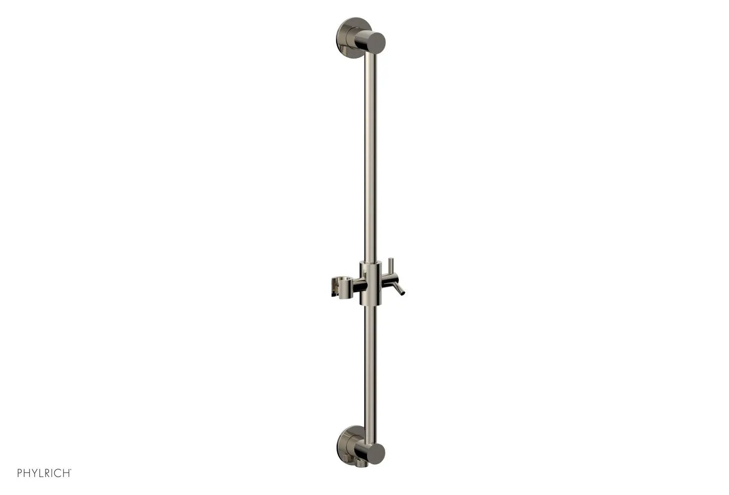 Phylrich TRANSITION 24" Integrated Slide Bar with built in Hose Outlet by Phylrich
