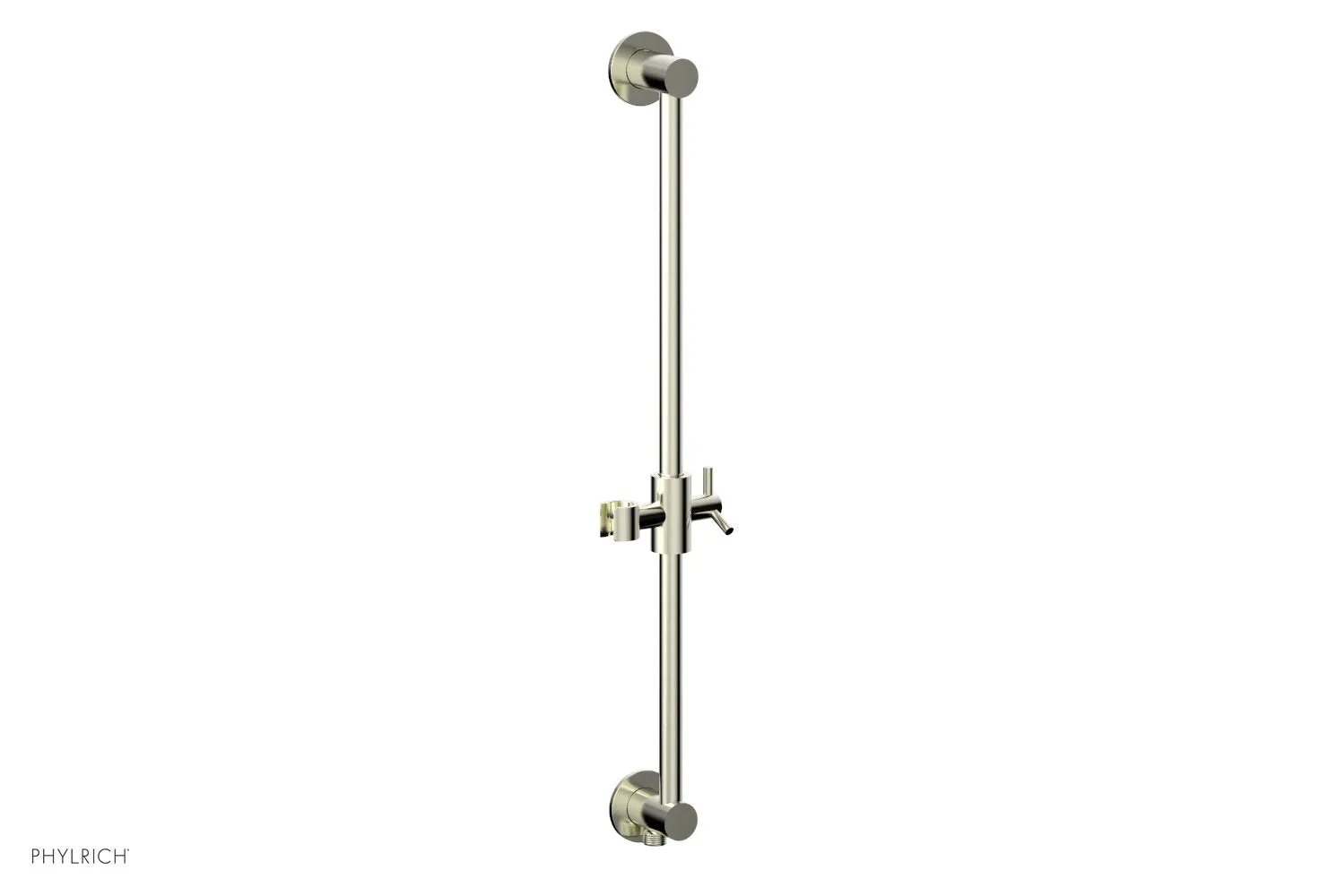 Phylrich TRANSITION 24" Integrated Slide Bar with built in Hose Outlet by Phylrich