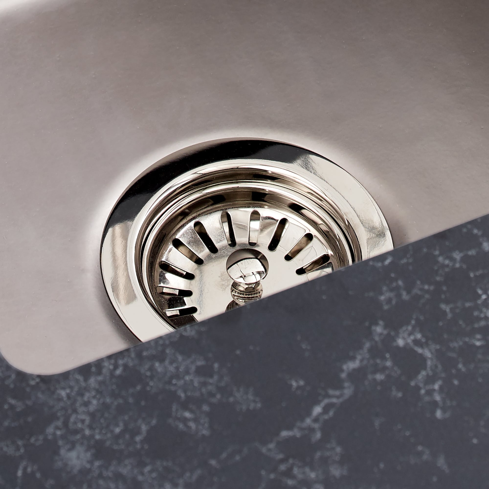 polished nickel tub accessories