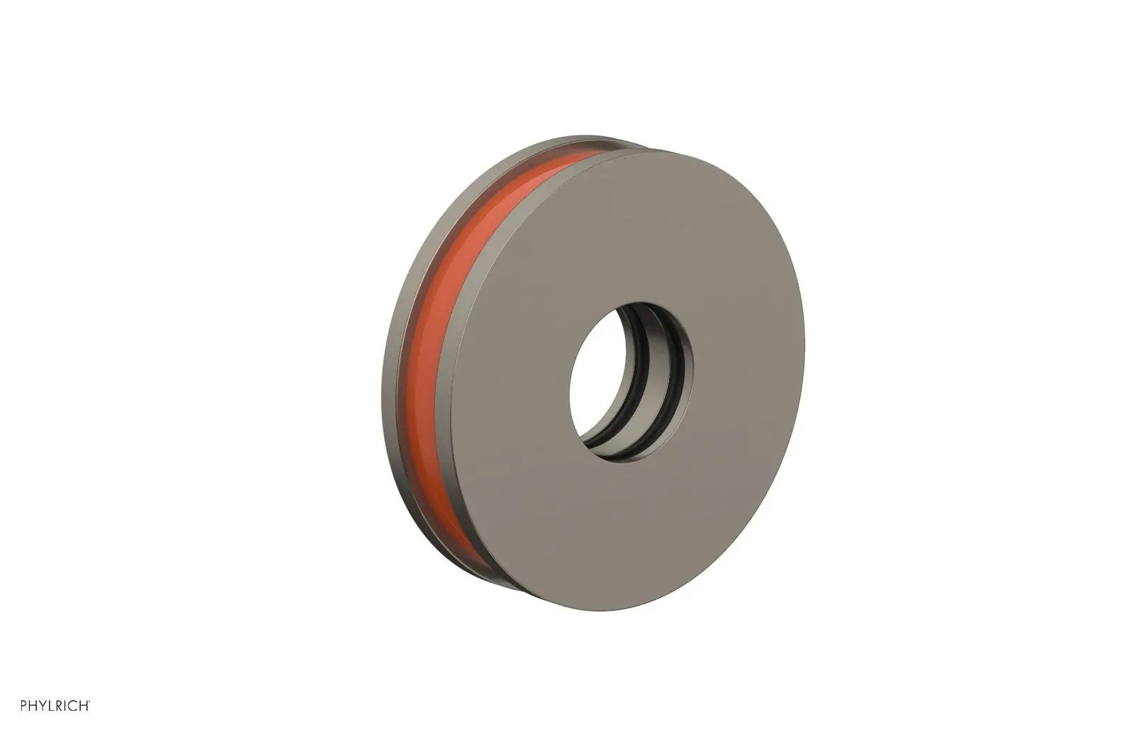 Phylrich Round Flange with "Orange" Accent by Phylrich