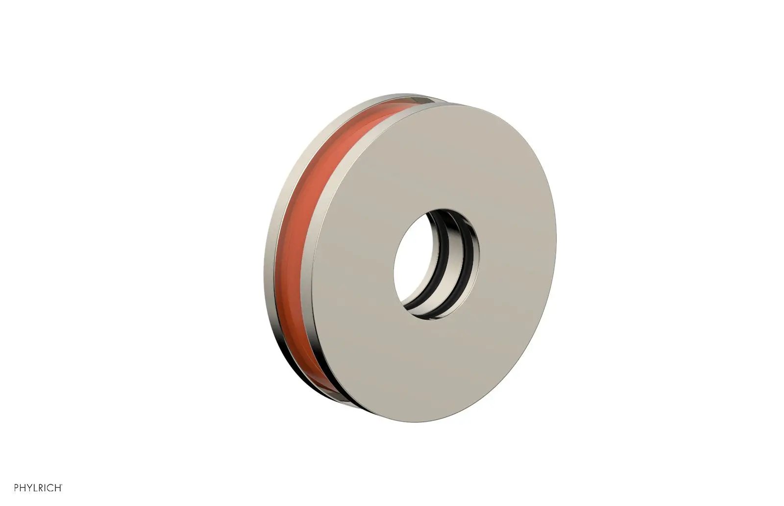 Phylrich Round Flange with "Orange" Accent by Phylrich