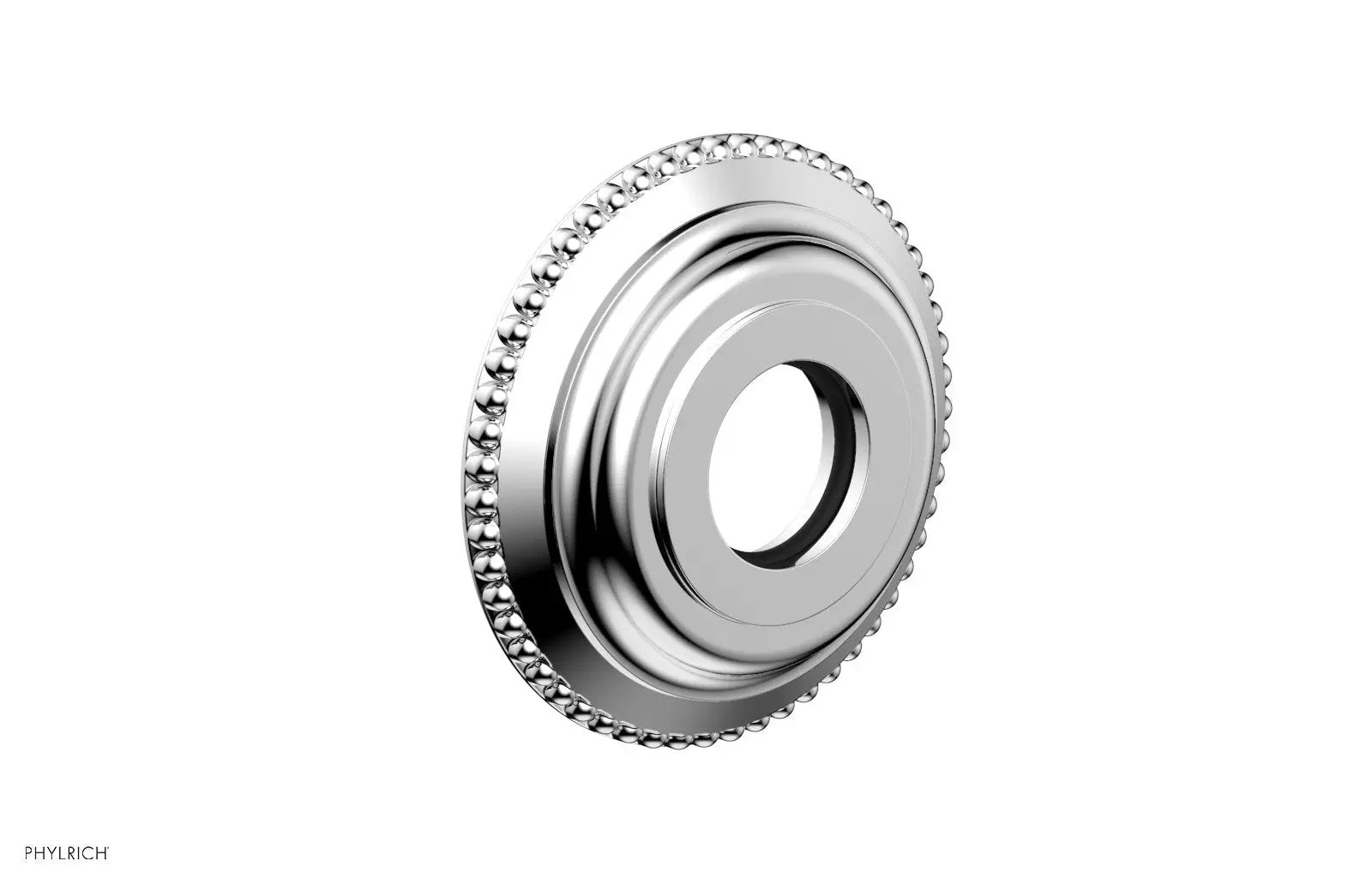 polished chrome flange