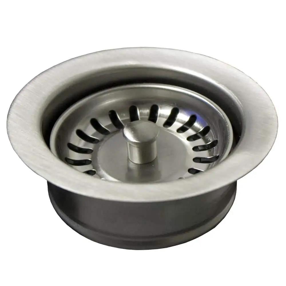 Native Trails 3.5" Kitchen Sink Basket Strainer with Disposer Trim by Native Trails