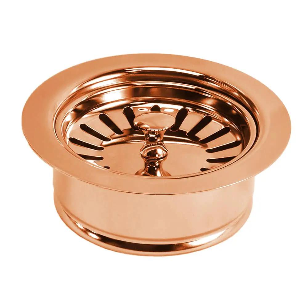 Native Trails 3.5" Kitchen Sink Basket Strainer with Disposer Trim by Native Trails
