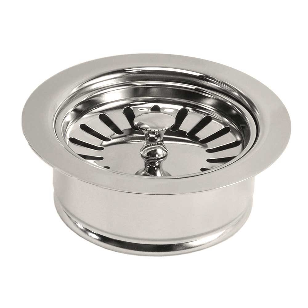 Native Trails 3.5" Kitchen Sink Basket Strainer with Disposer Trim