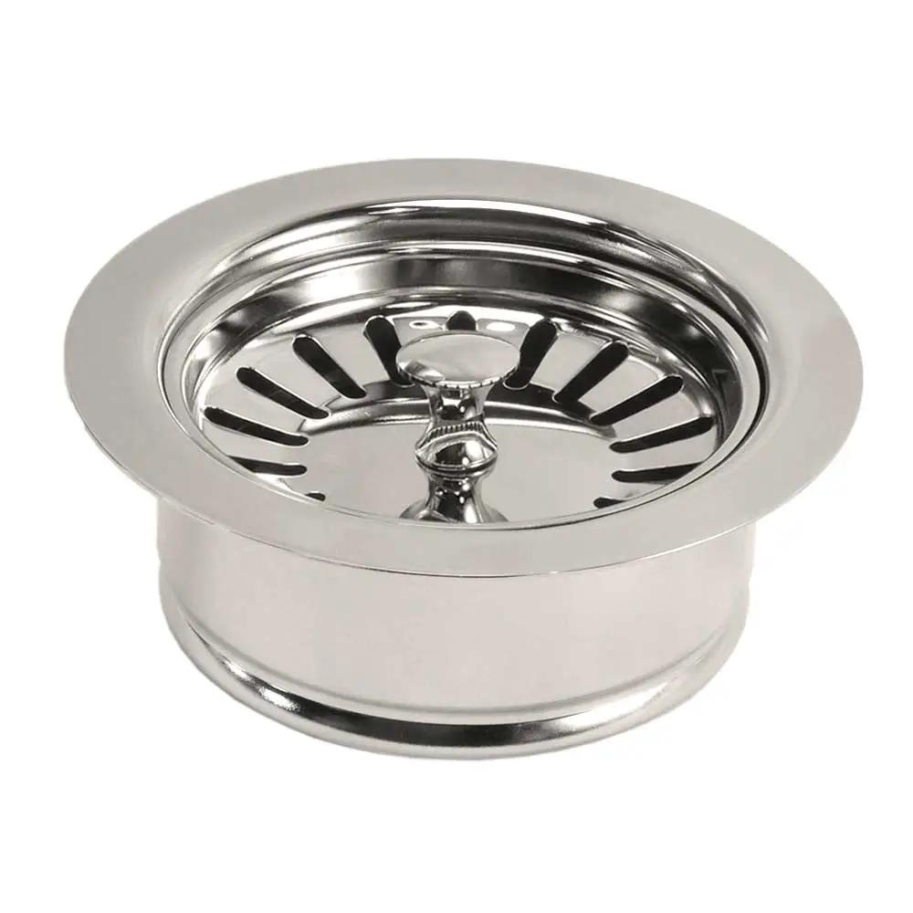 Native Trails 3.5" Kitchen Sink Basket Strainer with Disposer Trim by Native Trails