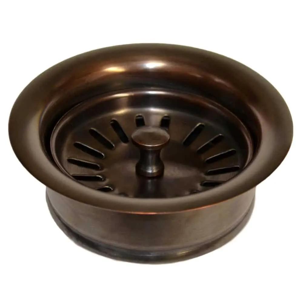Native Trails 3.5" Kitchen Sink Basket Strainer with Disposer Trim by Native Trails