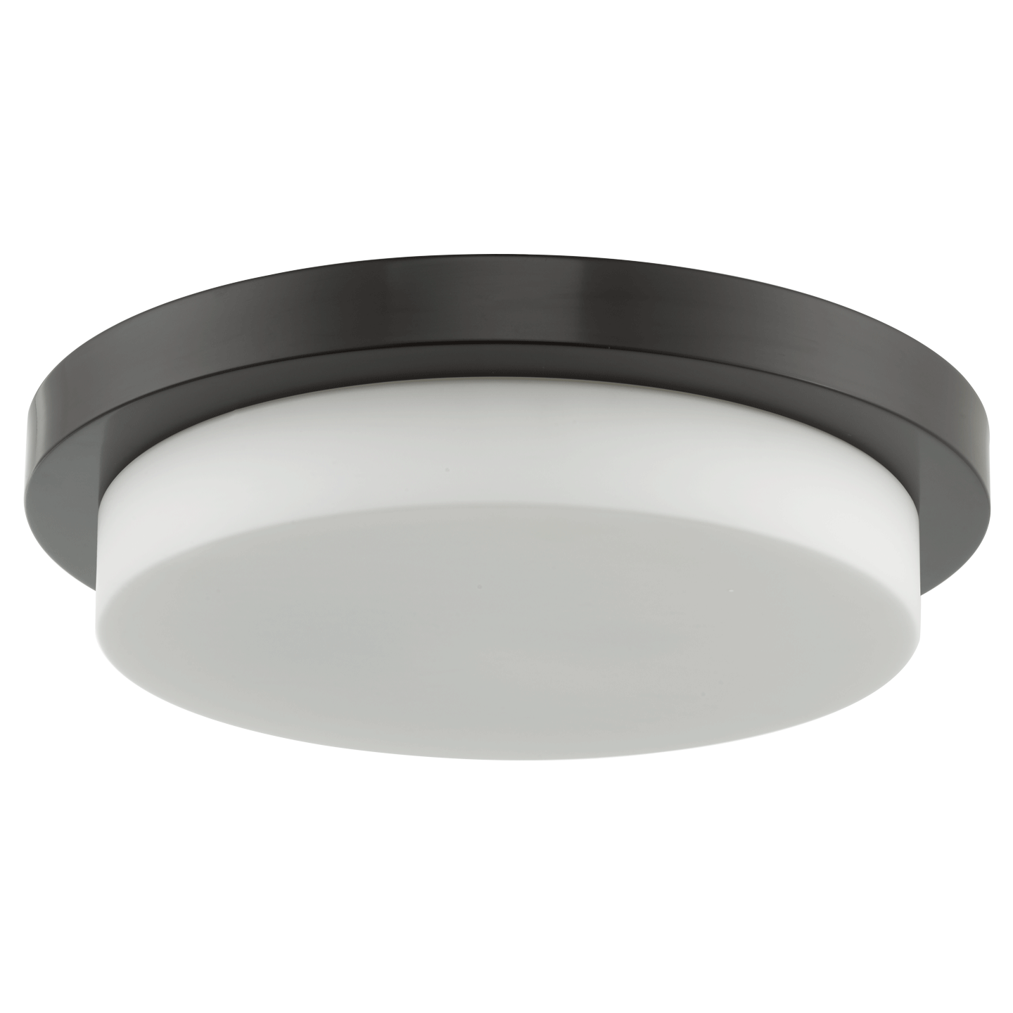 Abra Lighting Step 16" Stepped Opal Glass Flushmount with High Output Dimmable LED by Abra Lighting