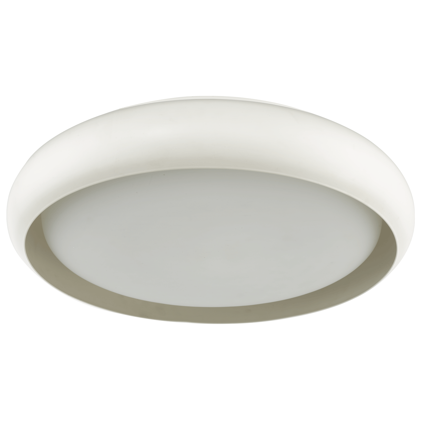 Abra Lighting Euphoria 18" Curved Metal Frame with Opal Glass Diffuser by Abra Lighting