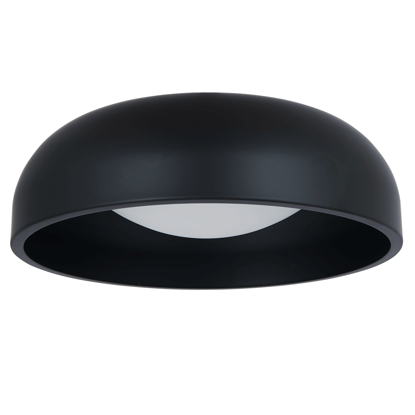 Abra Lighting Lynx 13" 3CCT Inner Curve Flushmount with Opal Glass Diffuser