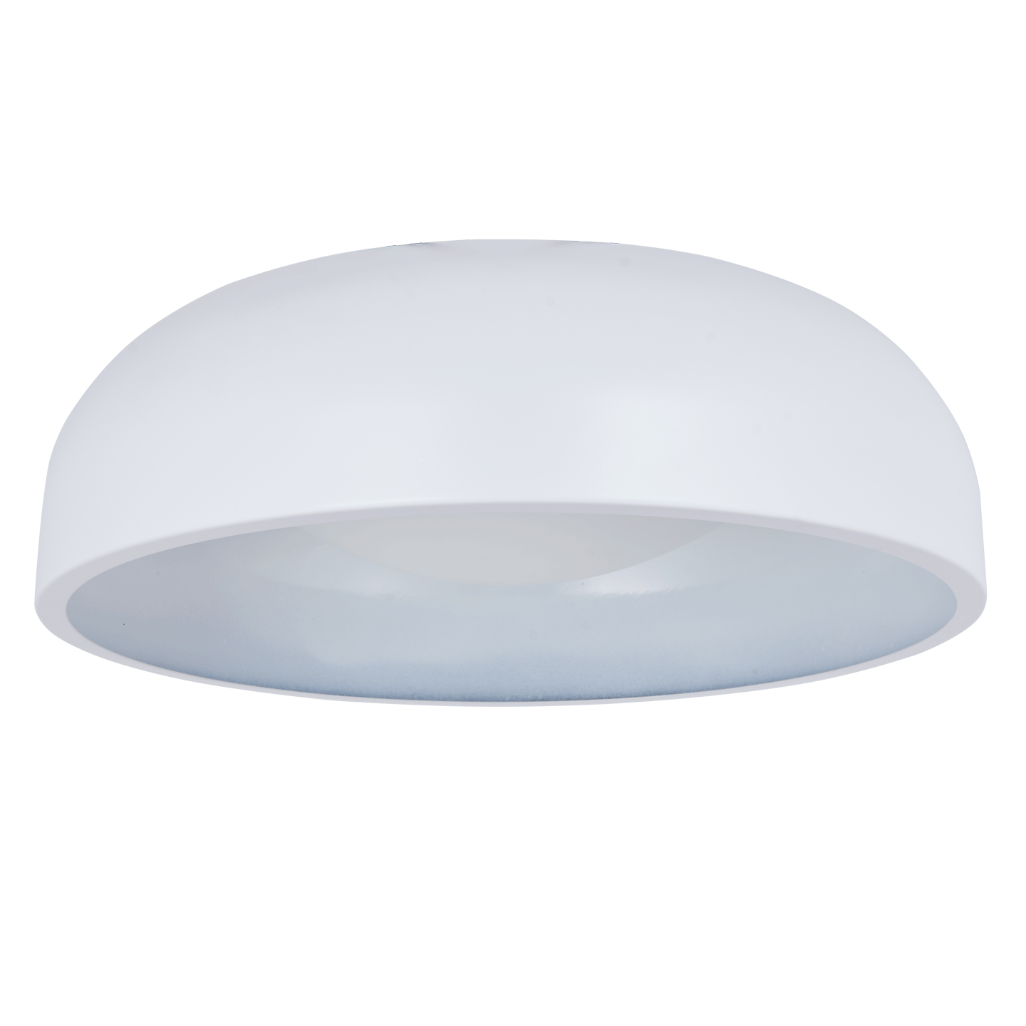 Abra Lighting Lynx 13" 3CCT Inner Curve Flushmount with Opal Glass Diffuser