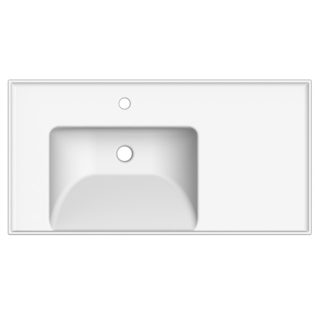 Nameeks Scarabeo 36-1/5" Ceramic Wall Mount Bathroom Sink - Includes Overflow by Nameeks