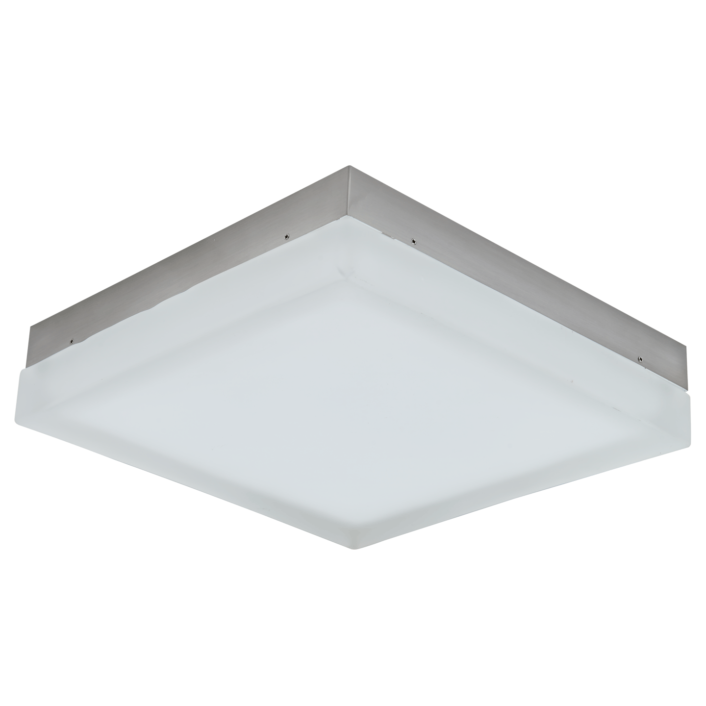 Abra Lighting IceCube 9" Square Moulded Glass Flushmount by Abra Lighting