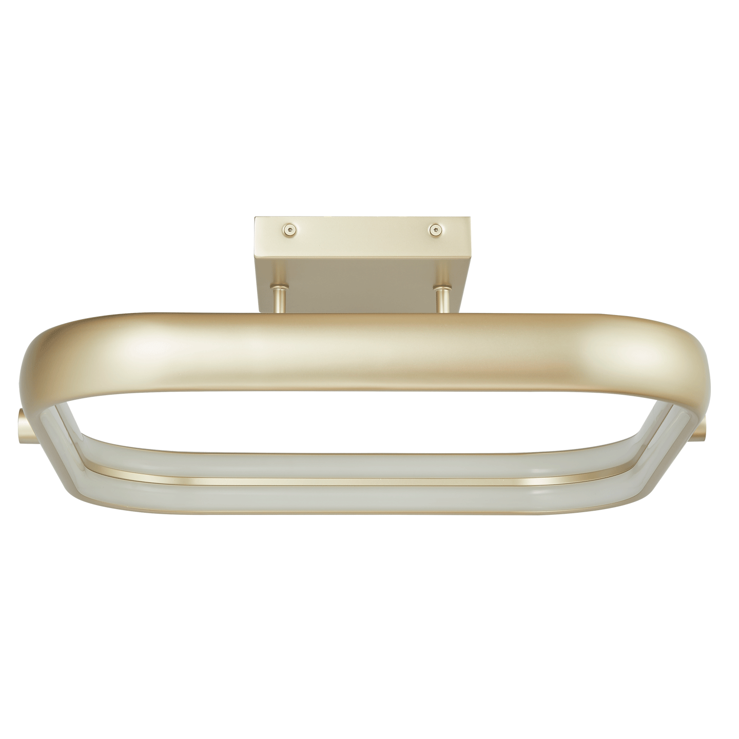 Abra Lighting Rave 18" Dual LED Square Flushmount by Abra Lighting