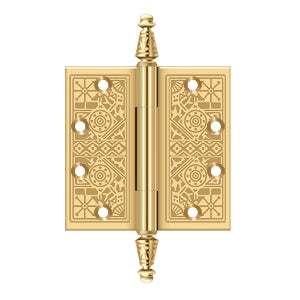pvd polished brass hinge